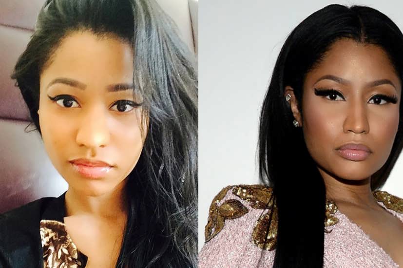 Nicki Minaj Face Comparison