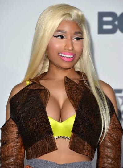 Nicki Minaj 2012 in yellow bra top