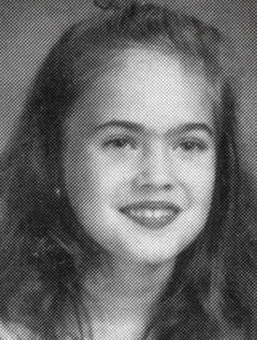 Megan Fox as a child