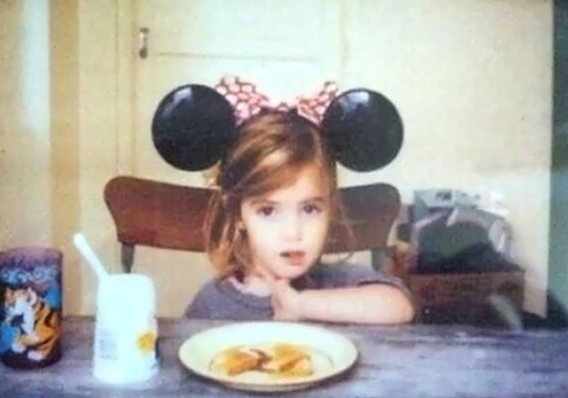 Emma Watson when she was young