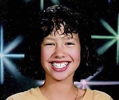 Amber Rose when she was young at 12 years old