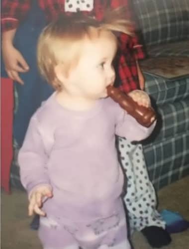 Niykee Heaton during her childhood