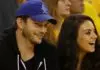 The Celebrity that both Mila Kunis and Ashton Kutcher kissed Mila Kunis, Ashton Kutcher