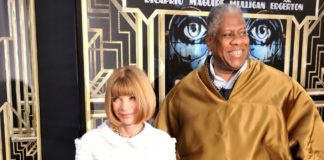 Andre Leon Talley y Anna Wintour