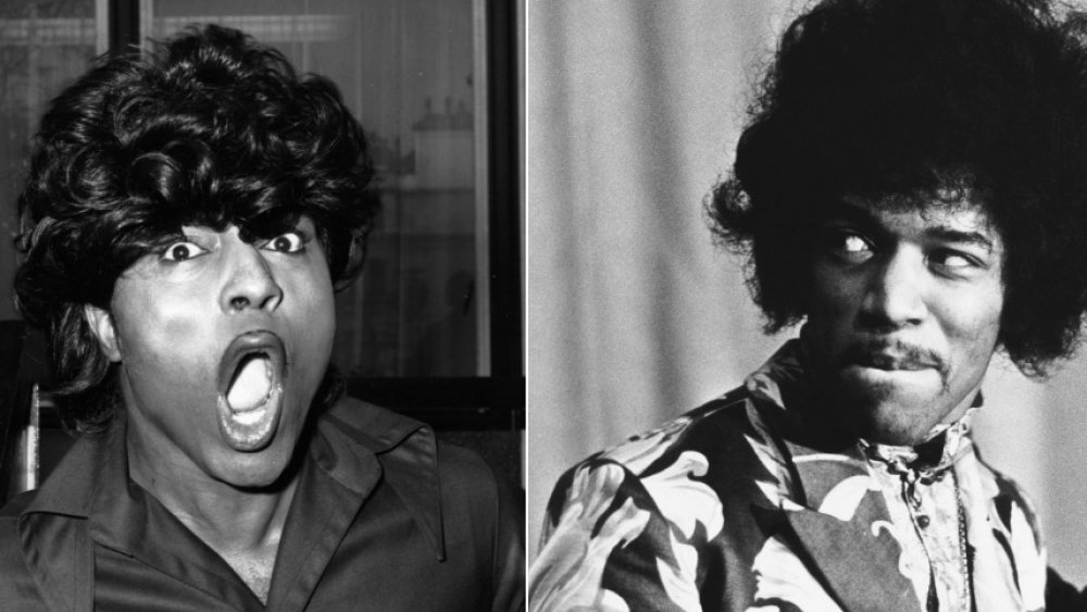 Little Richard y Jimi Hendrix