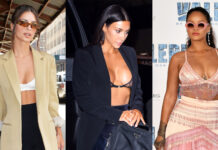 These Celebrities Love to Wear a Bra as a Shirt
