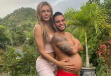 Unusual Couple: The Model’s Husband Is 8 Months Pregnant With Her Baby