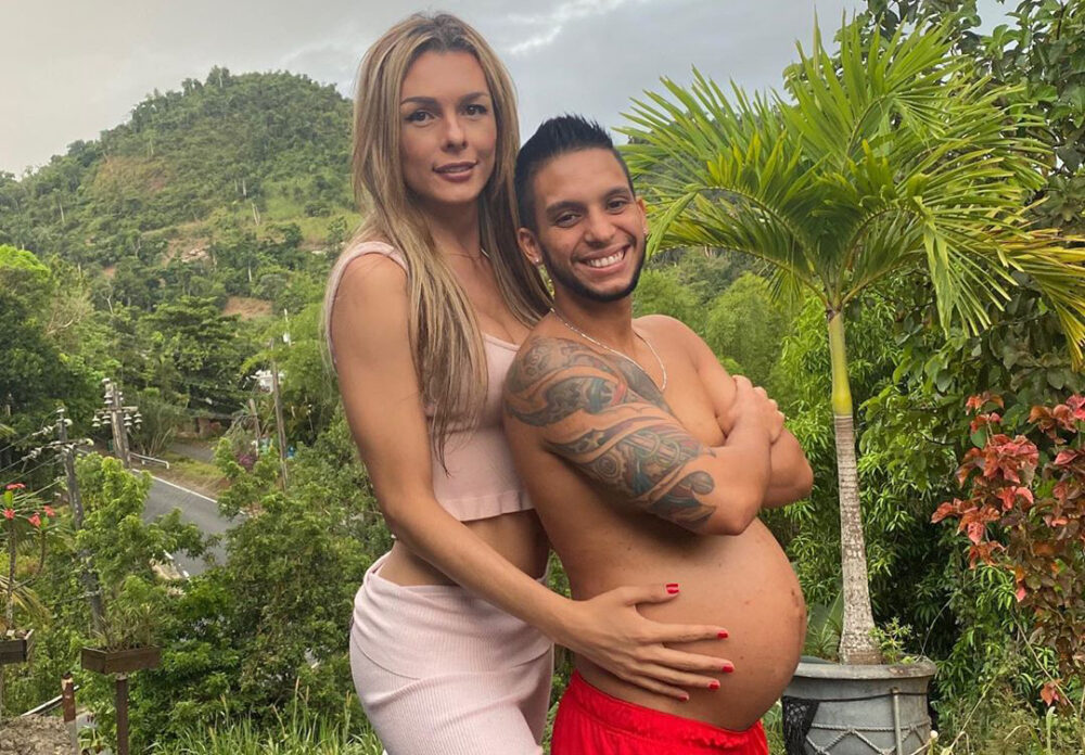 Unusual Couple: The Model’s Husband Is 8 Months Pregnant With Her Baby - Ve...
