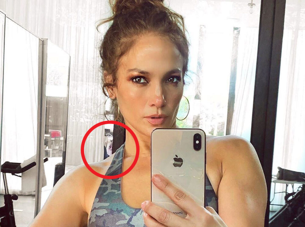 Fans Spot a Scary Masked Man in J Lo's Selfie - Verge Campus