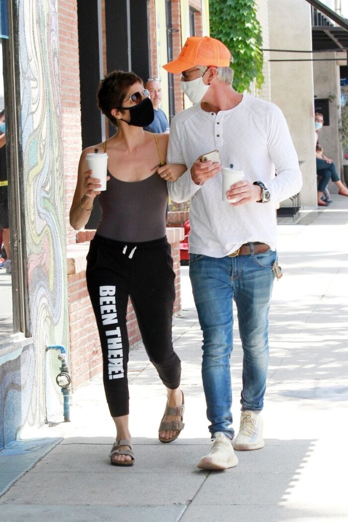 Selma Blair and Ron Carlson Can't Keep Their Hands off Each Other