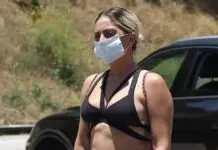 Lady Gaga Wears a Bra Top on a Walk With Her Boyfriend